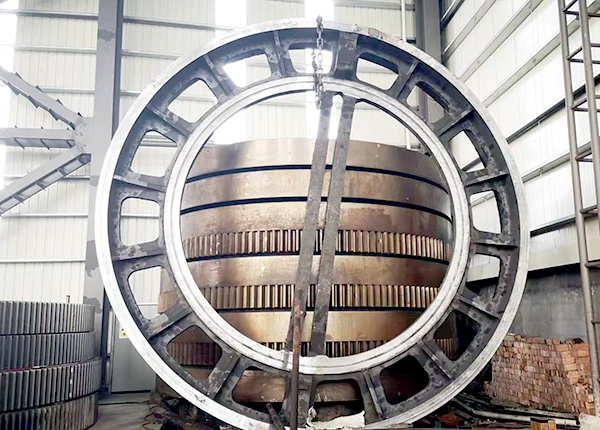 Engranajes grandes, anillos grandes