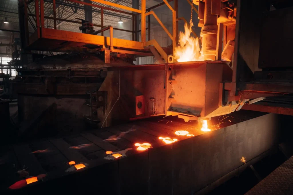 Контролируемая заливка и застывание