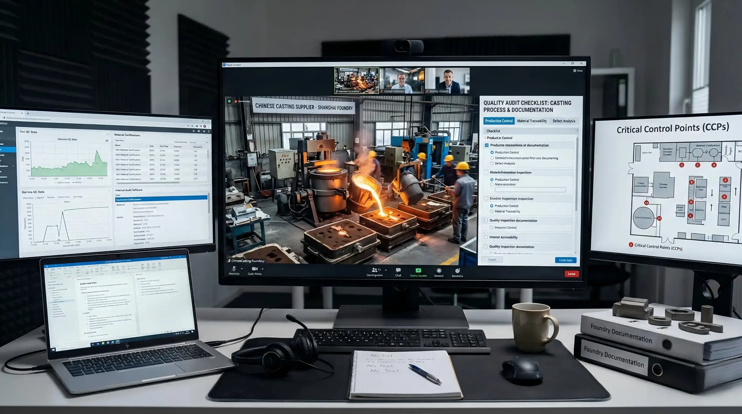 How to Conduct a Remote Audit of Chinese Casting Suppliers to Minimize Quality Risks