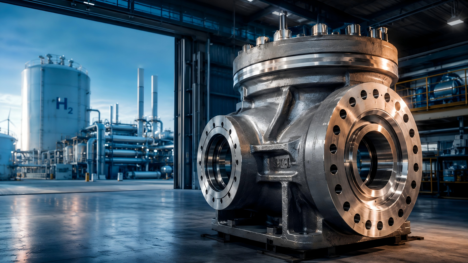 Manufacturing Critical Heavy Castings for Hydrogen Infrastructure