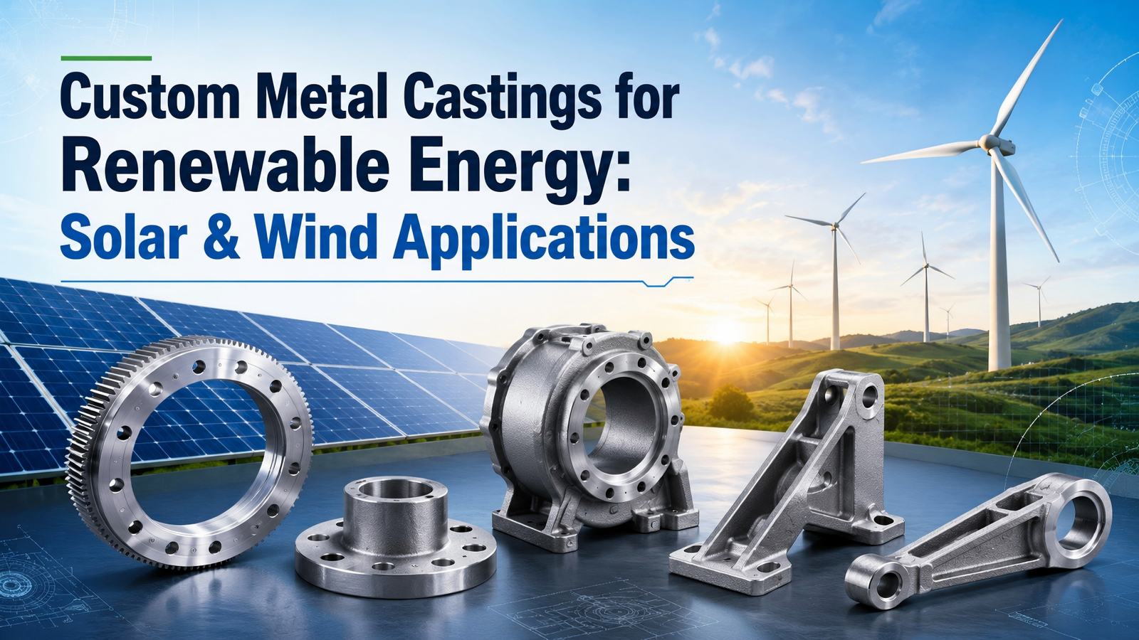 Custom Metal Castings for Renewable Energy